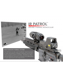 IR Patrol M300W Thermal Monocular 640x480 19mm 60HZ 1x-8x