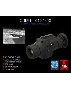 ATN ODIN LT 640, 1-4x, 19mm Compact Thermal Viewer