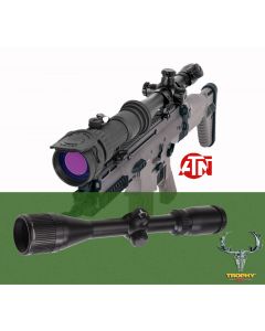NVG Package - ATN PS28-CGT NV Clipon and Bushnell Trophy XLT 4-12x40 Scope