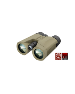10x42 Laser Ballistics Laser Rangefinding Binocular 2000m w/ Bluetooth, Ballistic Calculator and shooting solutions App