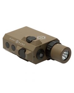 Sightmark LoPro Combo Flashlight (Visible and IR) and Green Laser Sight - Dark Earth