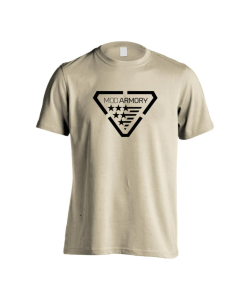 Mod Armory Logo T-Shirt Sand XL