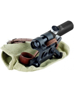 PU scope with a steel mount in Black