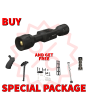 ATN ThOR LTV 640 2-6x Thermal Rifle Scope Video Recording Package