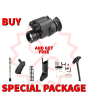 AGM PVS-14 3APW   Night Vision Monocular with MIL-SPEC Elbit or L3 FOM 2000+ Auto-Gated Gen 3+ Package