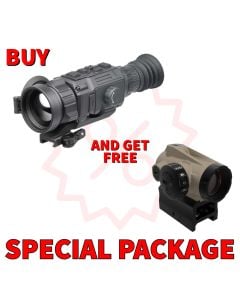 AGM RattlerV2 50-640 Thermal Imaging Rifle Scope 20mK, 12 Micron, 640x512 (50 Hz), 50mm lens Package
