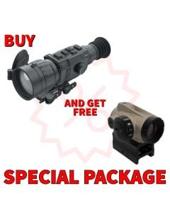 AGM Clarion 384  Dual Focus (25/50) Thermal Imaging Rifle Scope 20mK, 384x288 (50 Hz Package