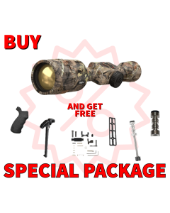 ATN ThOR 4 384 4.5-18X50 Smart HD Thermal Riflescope - Mossy Oak Break-Up Country Camo Package