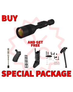 ATN Thor 5 5-40x, 640x480 12 micron, Smart HD Thermal Rifle Scope w/ Gen 5 Sensor, Video Rec, Ballistic Calculator, RAV Package