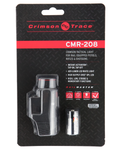 Crimson Trace CMR208S Rail Master Universal Tactical Light For Universal 110/420 Lumens Output White CREE XPL LED Light 1913 Picatinny Rail Mount Black Anodized Aluminum