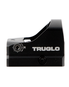 TruGlo TG-8100B Tru-Tec Micro Sub-Compact Matte Black 1x 23x17mm 3 MOA Illuminated Red Dot Reticle