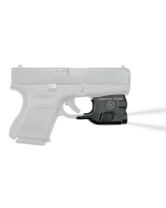 Crimson Trace LTG777 Lightguard  For Handgun Fits Glock 26/27/33 110 Lumens Output White LED Light Trigger Guard Mount Matte Black Polymer