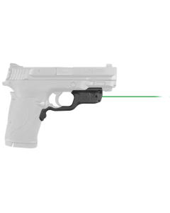 Crimson Trace LG459G Laserguard  5mW Green Laser with 532nM Wavelength & Black Finish for 22 S&W M&P Compact, 380/9 M&P Shield EZ