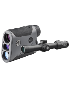 Sig Sauer Electro-Optics SOK16BDX01 BDX 2 Combo Kit Range Finder/Rifle Scope Graphite/Black 6x22/2.5-8x 32mm 2000 yds Max Distance OLED Display