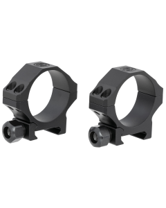 Sig Sauer Electro-Optics SOA10015 Alpha1 Hunting Scope Ring Set For Rifle Weaver Low 34mm Tube 0 MOA Black Powder Coated Aluminum
