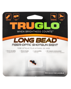 Truglo TG947ARM Long Bead  Metal Universal Shotgun Fiber Optic Red 6-40