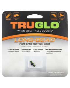 Truglo TG947BGM Long Bead  Metal Ruger/Win 1200,1300,1400,Super X2 Fiber Optic Green 3-56