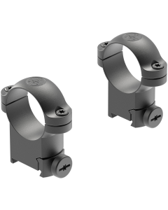 Leupold 54410 Ringmounts  Matte Black Sako 1" High