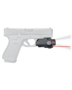 Crimson Trace 0177301 CMR-207 Red Laser Sight & Tactical Light Rail Master Pro Black Red Laser 5mW/400 Lumens  633nM Wavelength, Picatinny/Weaver/Accessory Rail Mount