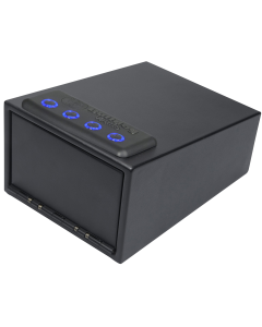 Bulldog BD4030L Magnum LED Quick Vault Access Code/Key Entry Black Powder Coat Steel