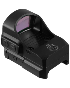 TruGlo TG-TG8200B Tru-Tec Micro Black Hardcoat Anodized 1x 23x17mm 3 MOA Illuminated Red Dot Reticle Features RMR Compatible