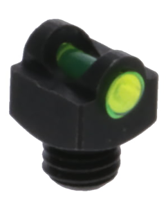 TruGlo TG-TG954AG StarBrite Deluxe  Green Fiber Optic Front Sight with 6-48 Thread Black for Shotgun