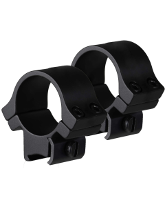 TruGlo TG-TG8961B3 Scope Ring Set Lightweight Quad .22 Airgun/Rimfire Medium 1" Tube Matte Black Aluminum