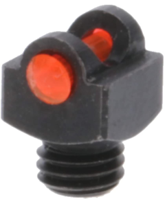 TruGlo TG-TG954ER StarBrite Deluxe  Red Fiber Optic Front Sight with 3mm Threads Black for Shotgun