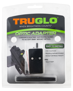 TruGlo TG-TG8952C Red Dot Sight Adapter RMR Mount Aluminum Nitride Fortress Trijicon