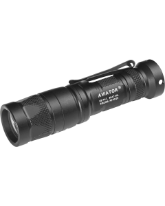 SureFire AVIATORYG Aviator  Black Anodized Aluminum White/Yellow Green LED 250 Lumens 190 Meters Range