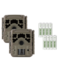 Moultrie MCG14074 Micro-32i Kit Green 32MP Resolution MicroSD Card Slot/Up to 32GB Memory 2 Pack