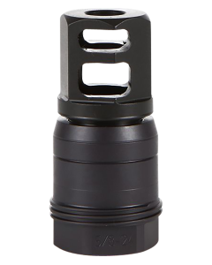 Sig Sauer SL76258X2490DEGM Clutch-Lok QD Muzzle Brake Black Stainless Steel with 5/8" 24 tpi Threads for 7.62mm 90 Degree Taper