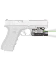 Viridian Green Lasers Universal Rail Mount Green Laser with Tactical Light 178/224 Lum Black