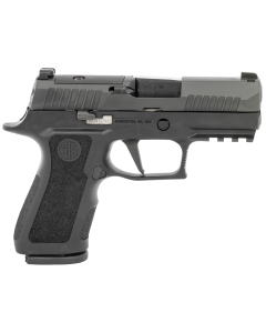 Sig Sauer 320XC9BXR3PR2 P320 XCompact 9mm Luger 15+1 3.60" Carbon Steel Barrel, Black Nitron Optic Ready/Serrated SS Slide, Black Stainless Steel Frame w/Picatinny Rail, Black XCompact Polymer Grips