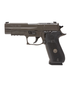 Sig Sauer 220R45LEGIONSAOR2 P220 Full Size Legion SAO 45 ACP 8+1 4.40", Gray Elite Cerakote, Picatinny Rail Frame, Romeo 1 Cut Slide, Black G10 Grip, X-Ray Sights