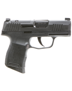 Sig Sauer 3659BXR3P P365 BXR Micro-Compact 9mm Luger 10+1 3.10" BlackBarrel, Black Nitron Optic Ready/Serrated Slide, Black Polymer Grips