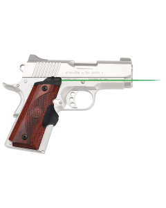 Crimson Trace LG902G LG-902G Lasergrips Master Series Black Green Laser 1911 Compact