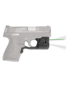 Crimson Trace LL801G Laserguard Pro  5mW Green Laser 532nM Wavelength & 50 ft Range with 150 White LED Light Black Finish for S&W M&P Shield, M&P Shield M2.0