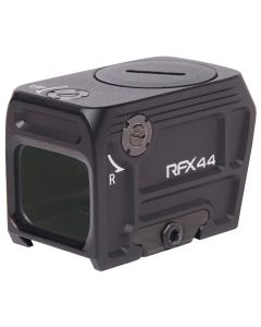 Viridian 9810110 RFX44  Black Anodized 1 x 21 mm  x 16.5 mm 5 MOA Green Dot ACRO/Shield RMSc Footprint
