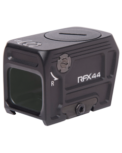 Viridian 9810113 RFX44  Black Anodized 1 x 21 x 16.5mm 5 MOA Green Dot ACRO/Picatinny High Mount