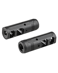 SureFire PROCOMP762 ProComp Muzzle Brake Black Nitride Steel with 5/8"-24 tpi Threads & 2.70" OAL for 7.62mm AR-10