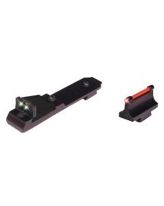 TruGlo TG-114 Lever Action Rifle Set Adjustable Red Front, Green Rear Black for Henry Golden Boy, Big Boy