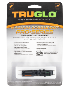 Truglo TG944C Pro Magnum Gobble-Dot Winchester Super X3 Red Fiber Optic Green Fiber Optic Black