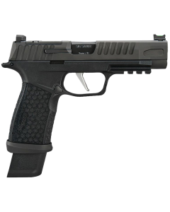 Sig Sauer 365XF9BFO P365 Fuse Compact Frame 9mm Luger 17+1/21+1 4.30" Black Carbon Steel Barrel, Black Nitron Optic Ready/Serrated Stainless Steel & Frame w/Beavertail & Picatinny Rail, Black LXG Grip