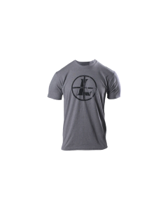 Leupold Distressed Reticle T-Shirt Graphite Heather Medium Short Sleeve