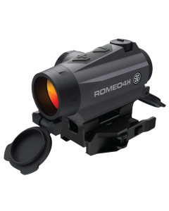 Sig Sauer Electro-Optics SOR43011 Romeo4H  Graphite 1x20mm 2 MOA Illuminated Red Ballistic Circle/Dot Reticle