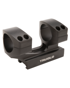 TruGlo TG-8964B Tactical Scope Mount Black Hardcoat Anodized 30mm Tube Picatinny/Warne/Weaver