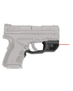 Crimson Trace LG496 Laserguard  5mW Red Laser with 633nM Wavelength & 50 ft Range Black Finish for Springfield XD Mod.2