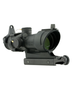 Trijicon 100091 ACOG  Black Hardcoat Anodized 4x32mm Illuminated Amber Crosshair 223 Reticle