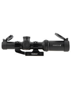 TruGlo TG-8514TLR Omnia Tactical Black Anodized 1-4x24mm 30mm Tube Illuminated APTR Reticle
